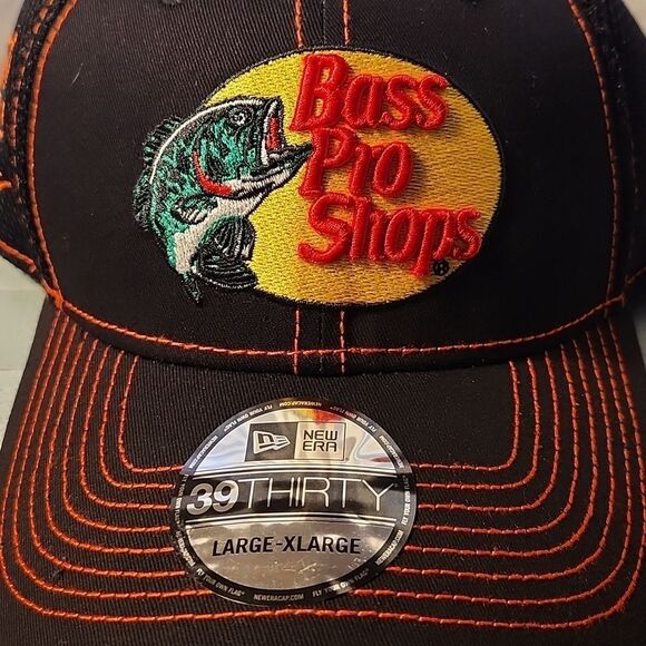 New Era Nascar Bass Pro Shops Tony Stewart 14 Scuba Stretchfit Hat - New - Picture 2 of 9